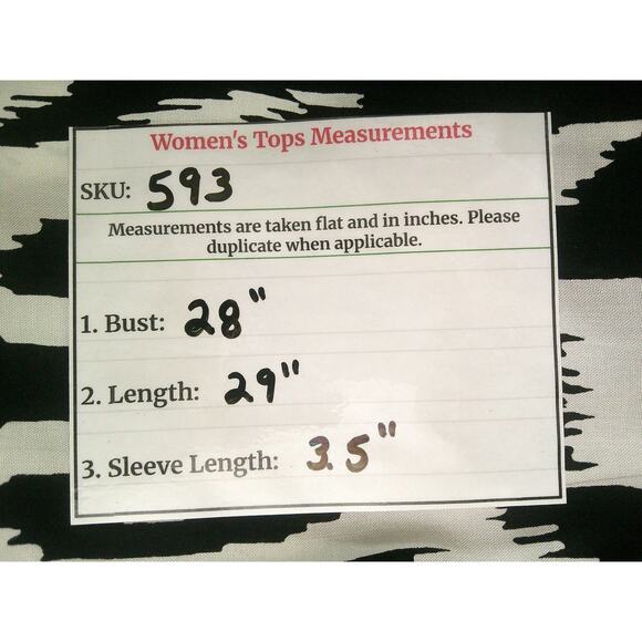 NWT Rachel Zoe Womens Black & White Flutter Sleeve V-Neck Blouse Size 3X - Picture 9 of 9